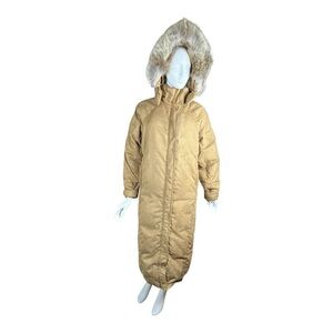 CABELA'S Women's Medium GOOSE DOWN Coat Jacket 550 Fill Fur Detachable Hood